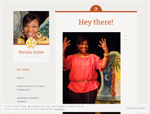 Tablet Screenshot of nataliedaise.com